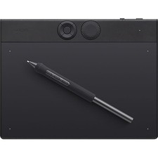 Wacom PTK470K0A Intuos Pro Small Drawing Tablet with Wacom Pro Pen 3, Black