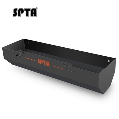 SPTA Polishing Pads Iron Rack Garage Shelf Holder Storage Wall Mount Organizer