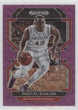 2022-23 Panini Prizm Draft Picks Purple Wave Prizm Pascal Siakam #78 z6b