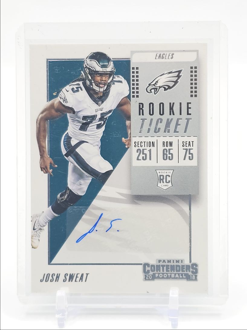 Josh Sweat Panini Contenders #279 Autograph