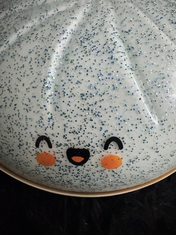 RARE Mega Giant RMS Glitter Dumpling Squishy.  Pre- Owned  Slightly Used
