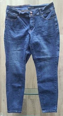 Comfy Women s Ladies Stretch  Blue Jeans by Denim Deva Size 18 W New WOT 
