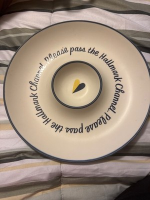 Hallmark Channel Chip and Dip Plate