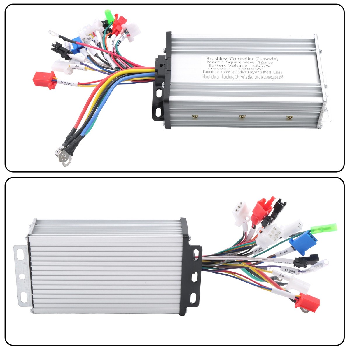 48v1000w電動自転車コントローラーセット(750-1000wモーター用) 1000W Motor Speed Controller DC 48-72V For Electric E-bike Scooter