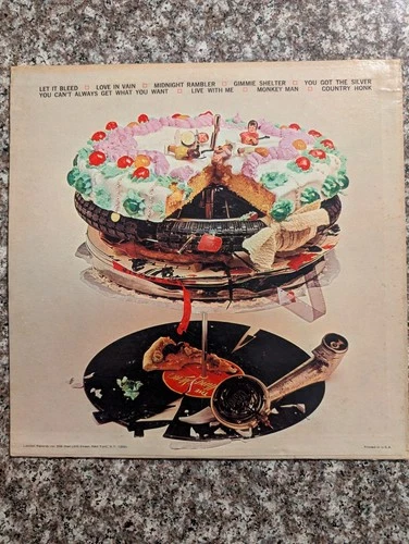 rolling stones let it bleed original vinyl NPS-4