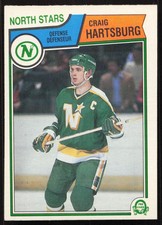 1983-84 O-Pee-Chee #172 Craig Hartsburg North Stars NR-MINT PACK FRESH!