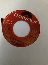 DEEP PURPLE RIVER DEEP MOUNTAIN HIGH 45 7" VINYL RECORD NM Canada