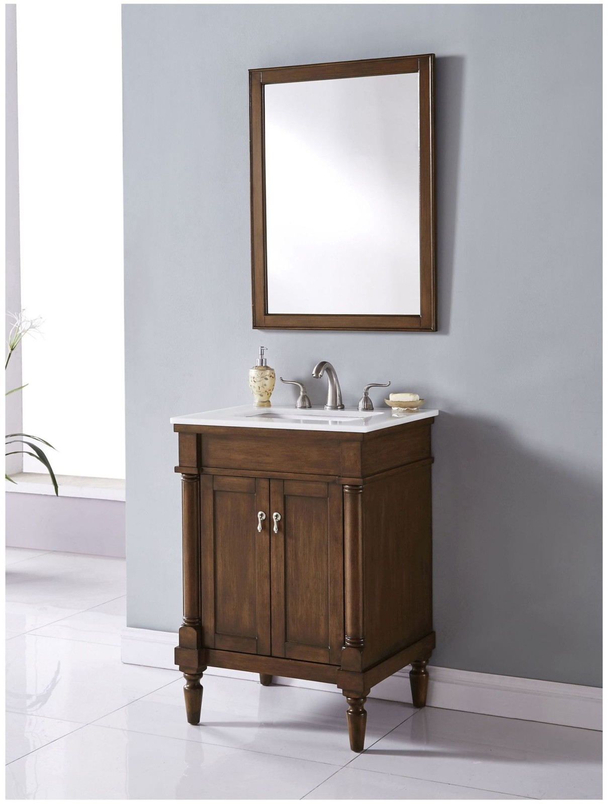 Elegant Lighting VF13024-VW Lexington 24" - Off White thumbnail 10