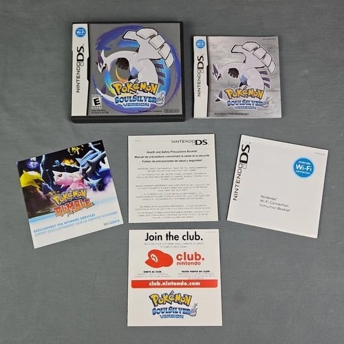 New ListingPokemon Soul Silver (Nintendo DS, 2010) NO GAME Case Manual Papers Authentic