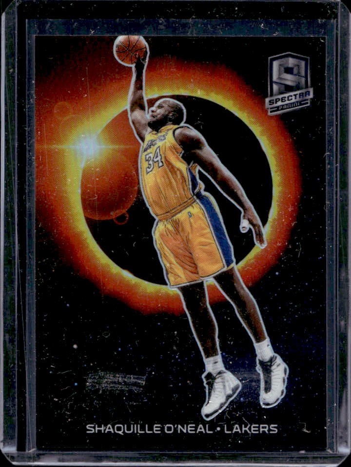 2021-22 Spectra Shaquille O'Neal Solar Eclipse #22 Lakers