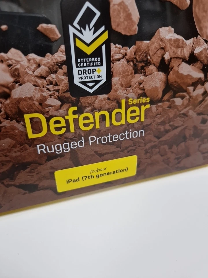 OtterBox iPad 10.2" 7th 8th 9th Gen Case Defender Series Rugged Cover Black - Image 2 of 4