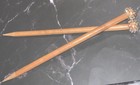 Knitting needles with Aurora Borealis Rhinestones Tops 10.0mm 10”L Collectibles — photo 1