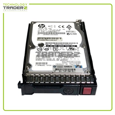 507127-B21 HP 300GB 10K SAS 6G DP 2.5'' HDD 597609-001 507129-003 W/ Blank Tray