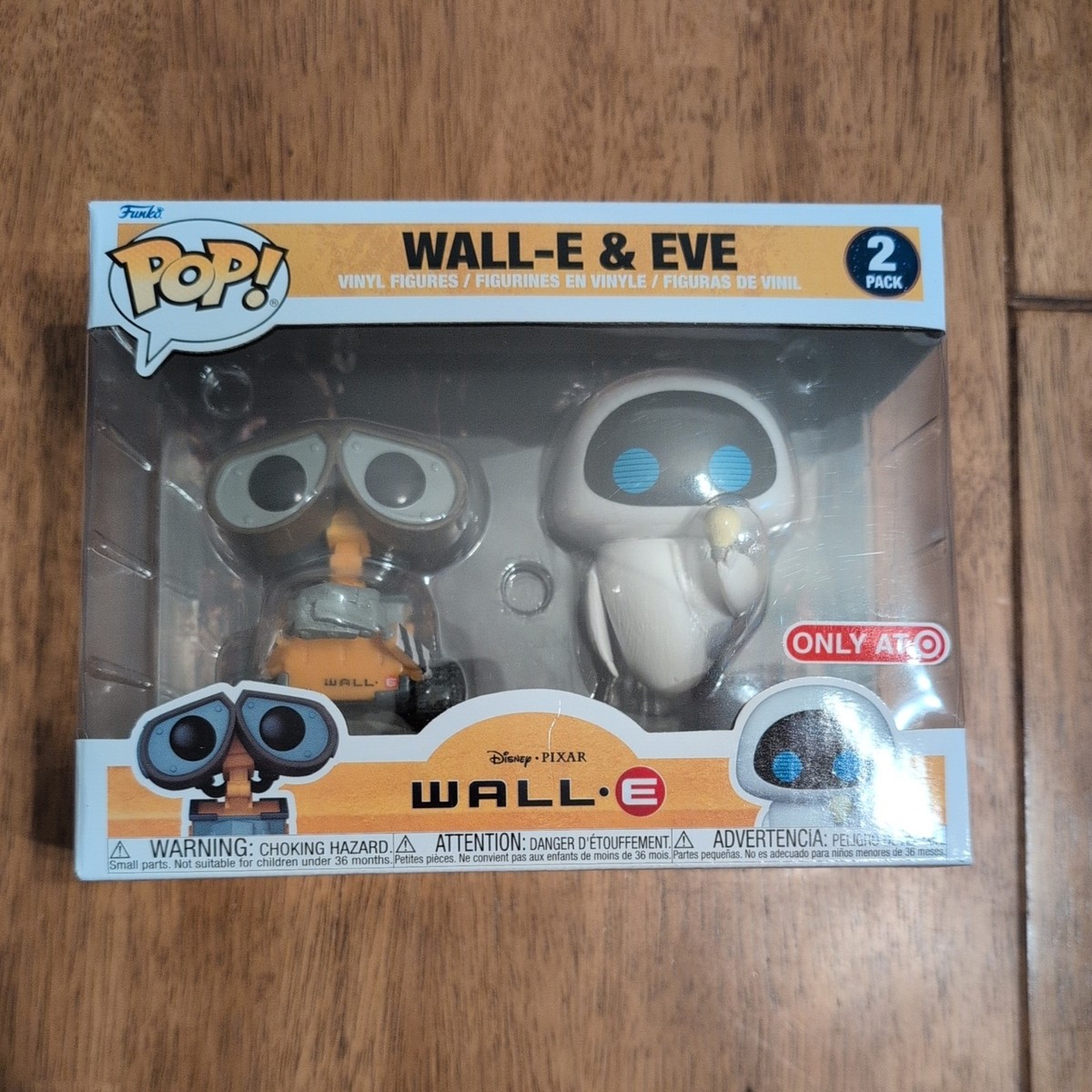 Funko Pop! Vinyl: Pixar - Wall-E & Eve - 2 Pack - Target (T