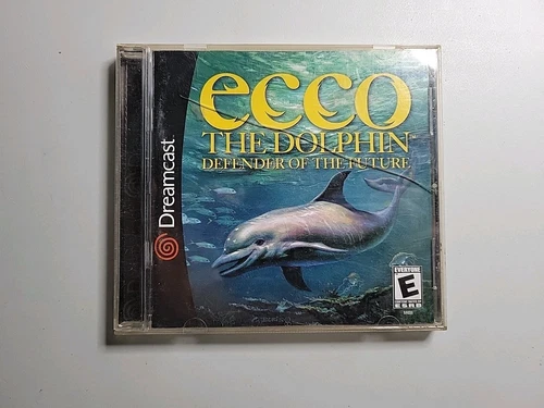 ECCO The Dolphin Defender of the Future (Sega Dream Cast) Complete Tested&Works