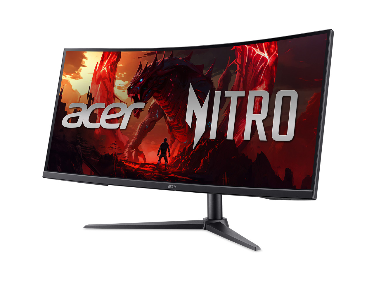 Monitor Acer Nitro de 34" QHD 2K 1440P 240Hz con AMD FreeSync Premium (AMD Adaptive Sync), imagen 3