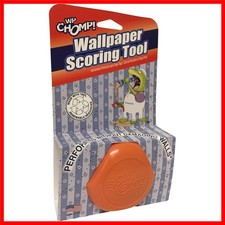Maneuverable WP Chomp Wallpaper Tool with Reliable Steel Wheels - USA Made
