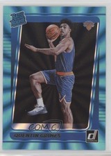 2021-22 Panini Donruss Rated Rookie Holo Teal Laser Quentin Grimes #216 1j4c