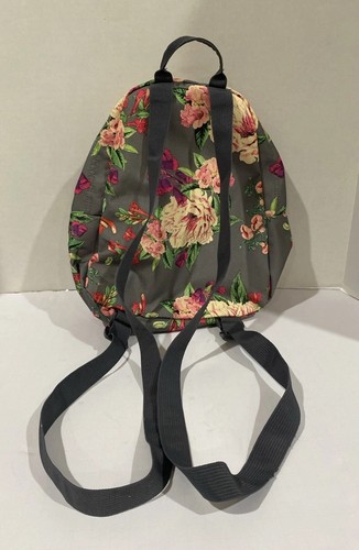 Jansport Mini Half Pint Floral mit schwarzen verstellbaren Riemen kleiner 11" Rucksack - Bild 4 von 10