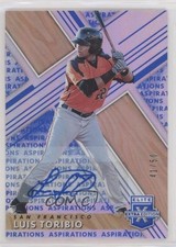 2019 Panini Elite Extra Edition Aspirations Blue 41/50 Luis Toribio Auto n1u