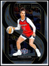 2025 Panini Select WNBA #152 Alysha Clark Premier Washington Mystics