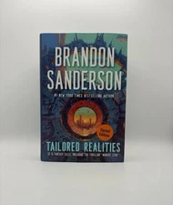 SIGNED 1st Edition Print Tailored Realities by Brandon Sanderson NEW