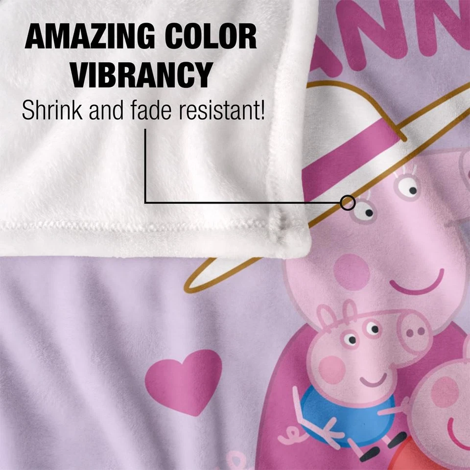 Peppa Pig - Decke "Granny To Be" (TV19293) - Bild 4 von 4