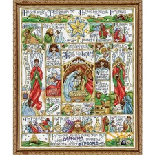 Design Works counted cross stitch kit "Nativity Story", 40x51cm