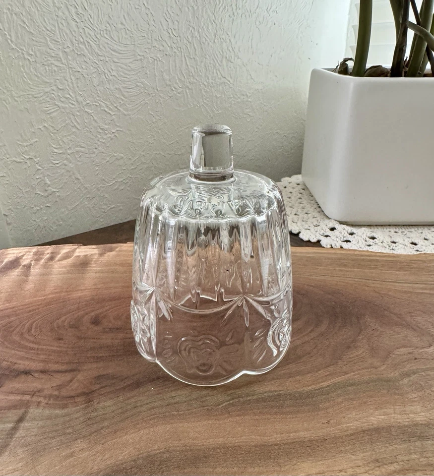 Soporte votivo de clavija de repuesto para interiores y regalos de flores de vidrio transparente prensado para interiores y regalos Foto 4 de 4