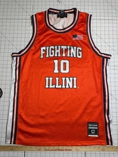 Urban Champs Fighting Illini Goode #10 Basketball Jersey Men’s XL Ships Fast