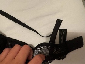 black lace bra