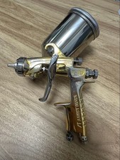 Anest Iwata W-101-148bg-s90 Gold 90th Anniversary Spray Gun 400ml Cup Wbox Used