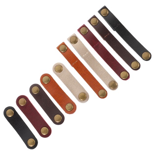 10 pcs Kabelaufbewahrungs-Organizer Kabelhalter tragbare Kabelaufwicklung Kabel - 第 2/12 張圖片