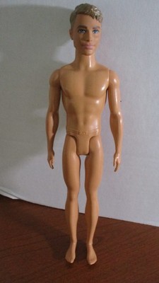 MATTEL Barbie LIGHT BROWN Hair KEN DOLL Body 2016, Head 2016 ~Lot 64