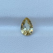 Natural Yellow Chrysoberyl 1.74ct Pear Cut | Sri Lanka | Loose Gemstone