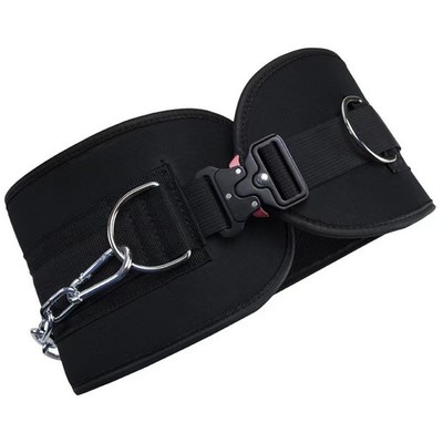 Weight Lifting Dip Belt With Metal Chain For Gym Training Musculation Exercise
