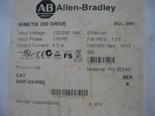 AB Allen-Bradley 2097-V31PR2 PLC Kinetix 300 ...