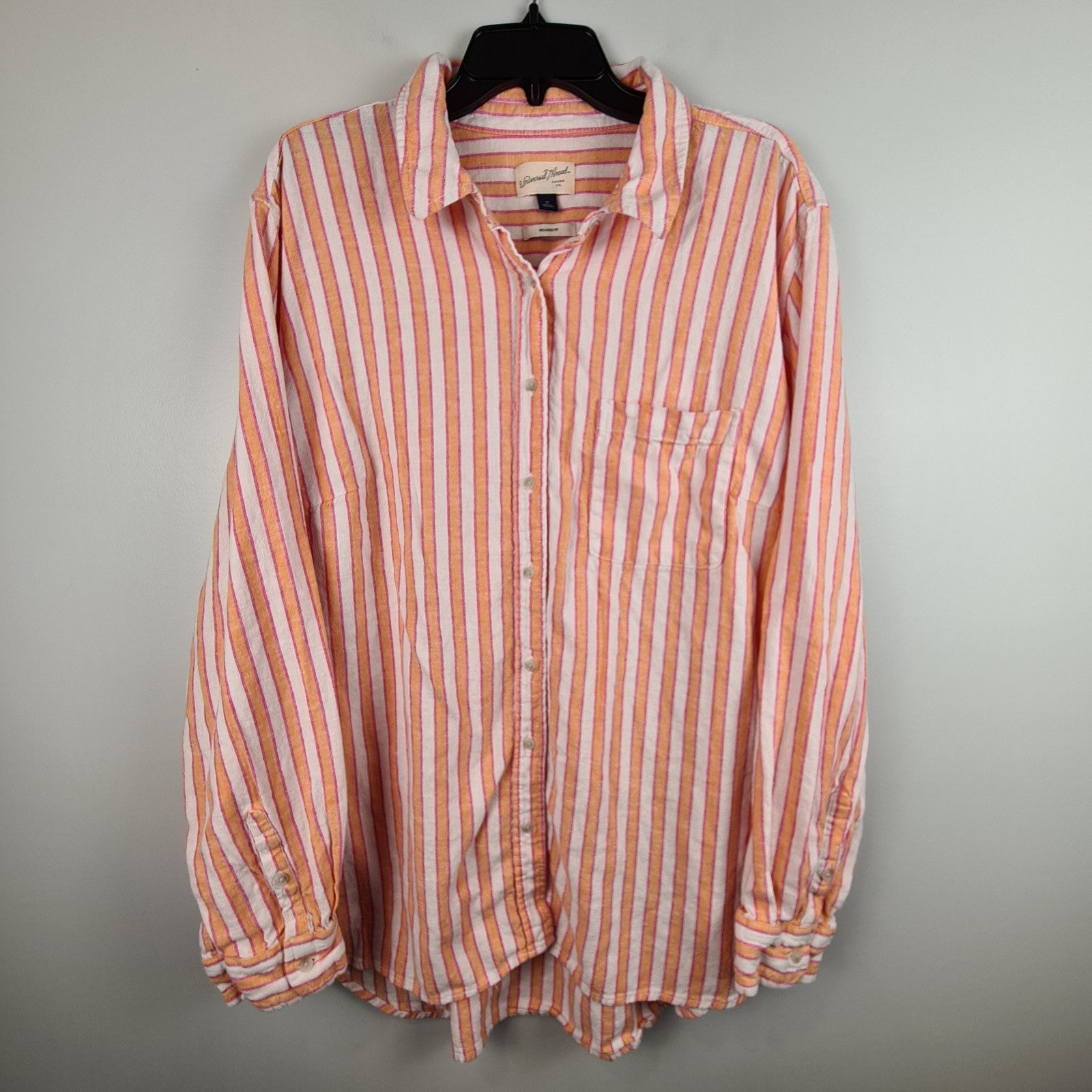 Universal Thread Linen Blend Button-Down Shirt Wo… - image 1