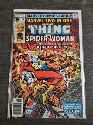 Marvel Two-in-One #30 (1977) 3rd Appearance Of Spiderwoman