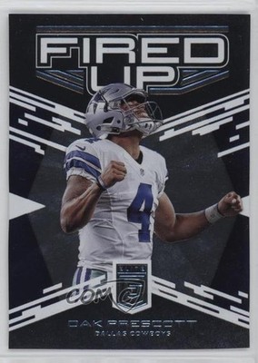 2017 Donruss Elite Fired Up 130/299 Dak Prescott #10 g2u