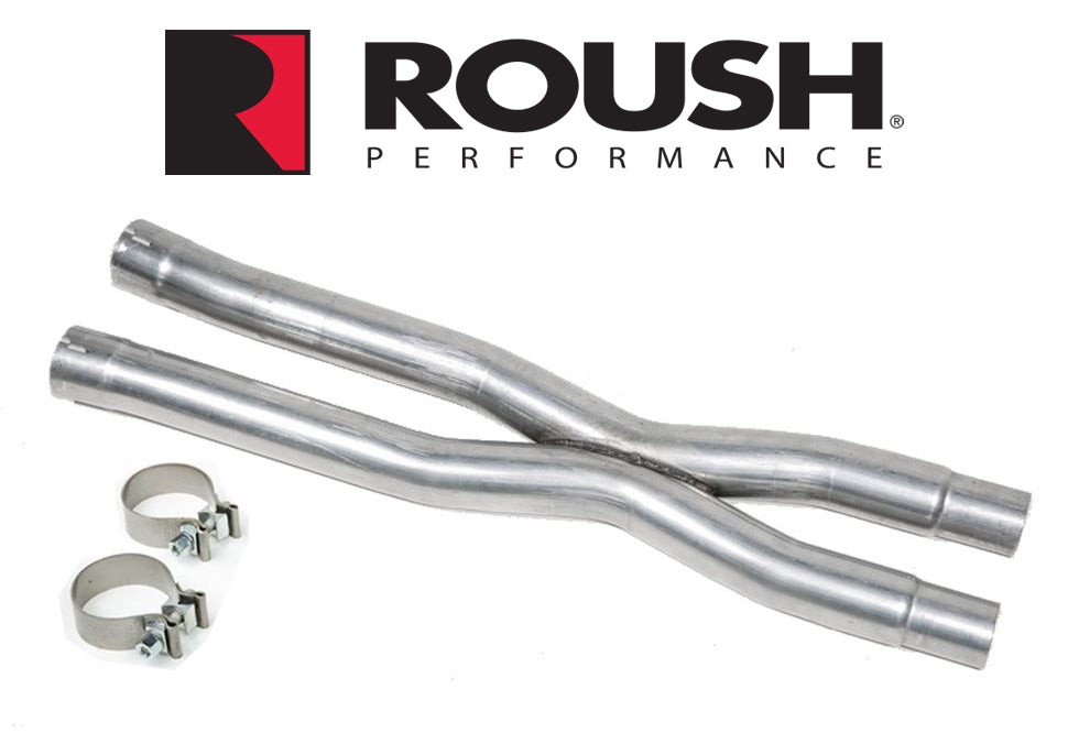 2015-2026 Mustang GT 5.0 Roush Stainless Steel Exhaust Resonator