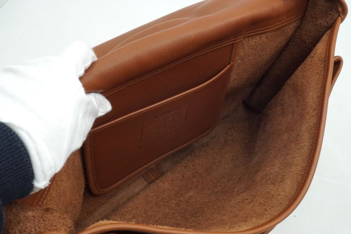 Old COACH Vintage 2way Shoulder Bag Briefcase 5180 Turn Lock