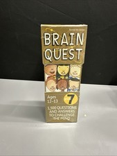 Brain Quest Grade 7, revised 4th edition: 1,500 Questions and Answers NEW Sealed