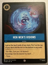 Hen Wen's Visions 161/204 Whispers in the Well Disney Lorcana
