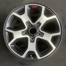 Jeep Polished Black Wrangler Original Wheel 17x7.5 2018-2021 OEM Alloy Rim 9218