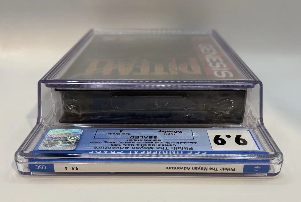 Pitfall: The Mayan Adventure (Sega) Brand New CGC Graded 9.9 Seal A V-overlap - Image 3 of 4
