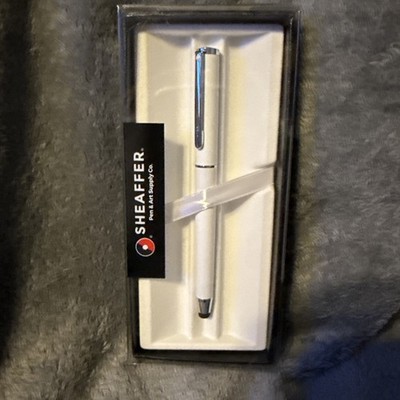 Sheaffer Stylus White Ballpoint Pen New In The Box