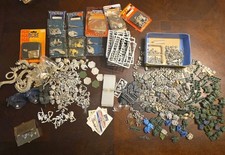 Warhammer 40k Ork army Game Pieces lot And More Other Game Pieces Also Variety