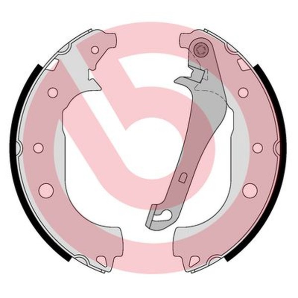 Bremsbackensatz Brembo S 24 552 FüR Ford Ecosport Ecoboost Ecoblue Tdci 4X4 VCT-image