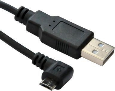 Microconnect Black Usbabmicro3ang Usb Cable Usb 2.0 3 M Micro-Usb B Usb A Bl - Image 2